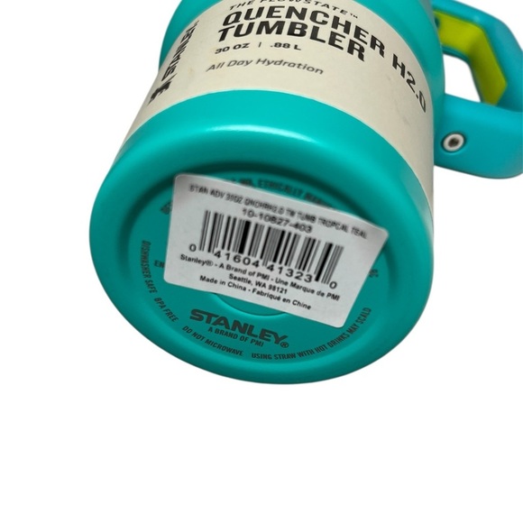 Stanley 30 oz Tropical Teal Quencher Tumbler - Picture 6 of 12